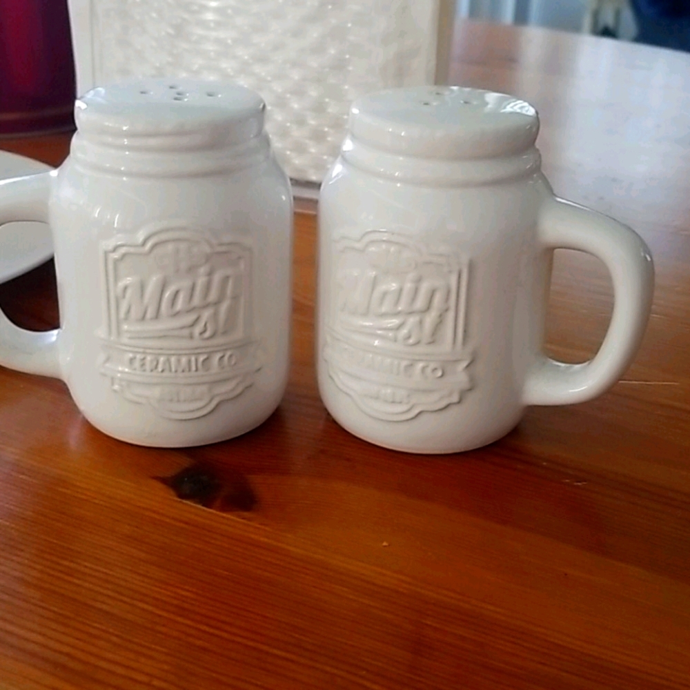 Salt and pepper shakers
